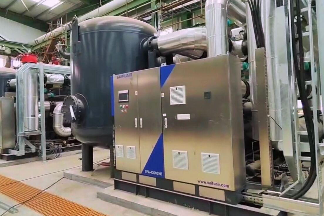 浙江420立方压缩热干燥机助力石化行业有效节能